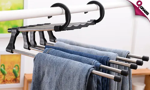 5-in-1 Hanging Rack!